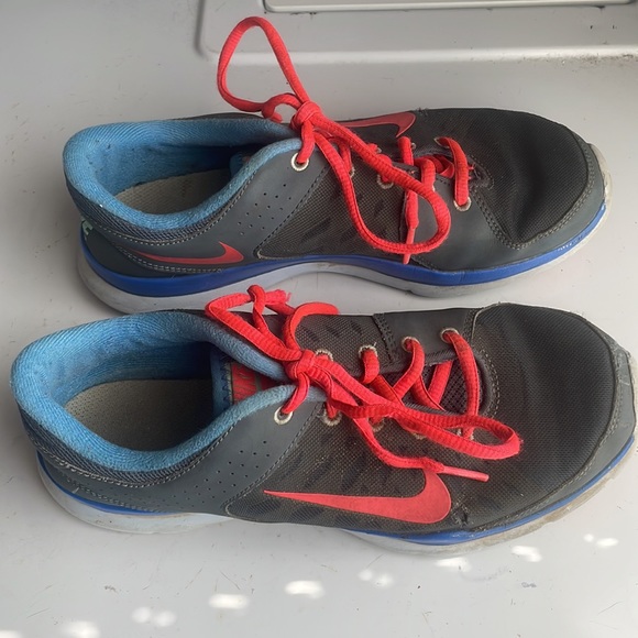 Nike flex trainer 3 armory gray blue running athletic shoes women’s size 7 - Picture 7 of 10